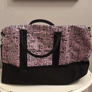 Victoria's Secret Getaway Weekend Bag Tote Angel Love VS